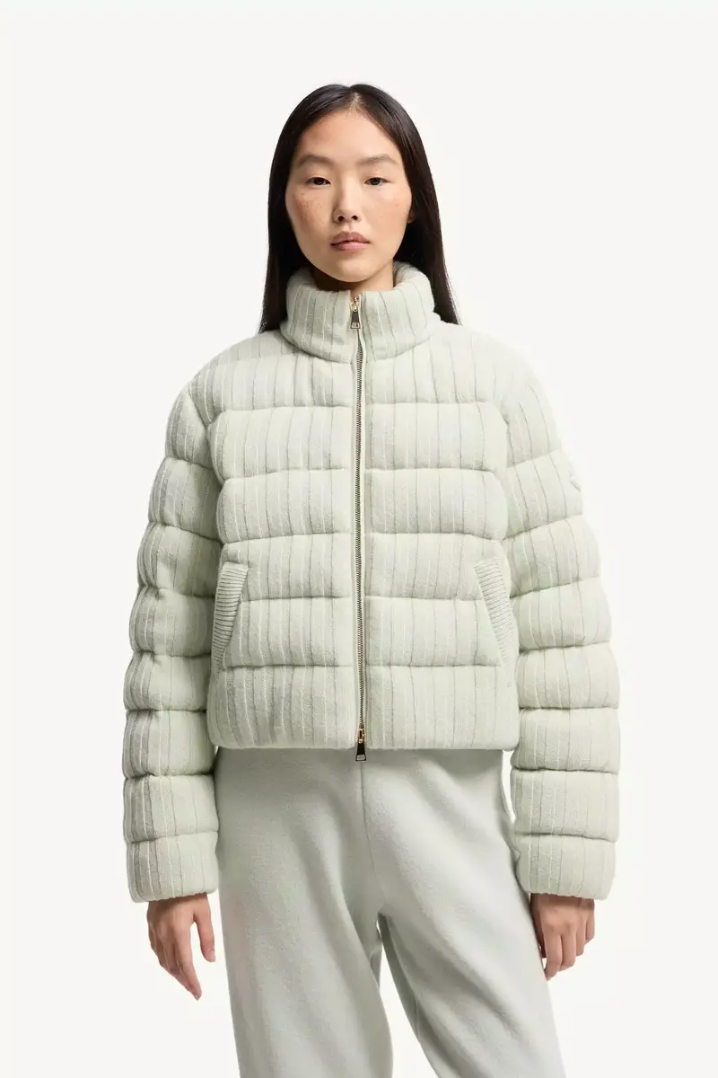 Moncler Wool & Cashmere Blend Padded Cardigan | Thumbnail 5