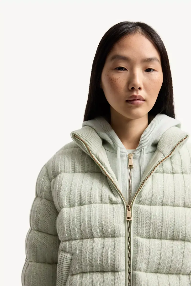 Moncler Wool & Cashmere Blend Padded Cardigan | Thumbnail 7