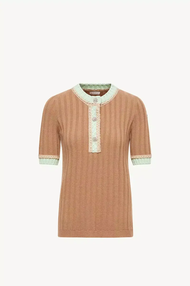 Moncler Jewel Buttons Wool & Cashmere Sweater | Thumbnail 2