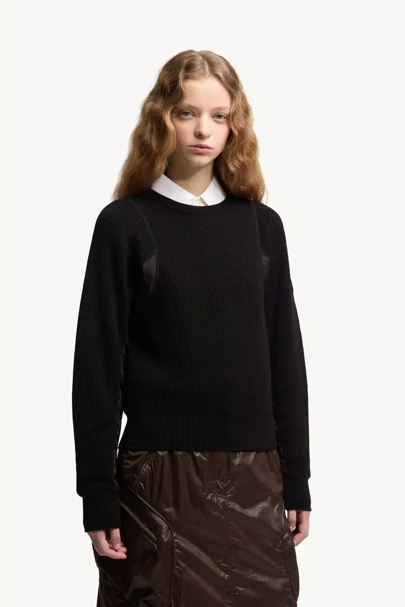 Moncler Cotton Sweater | Thumbnail 5 Moncler Cotton Sweater | Thumbnail 5