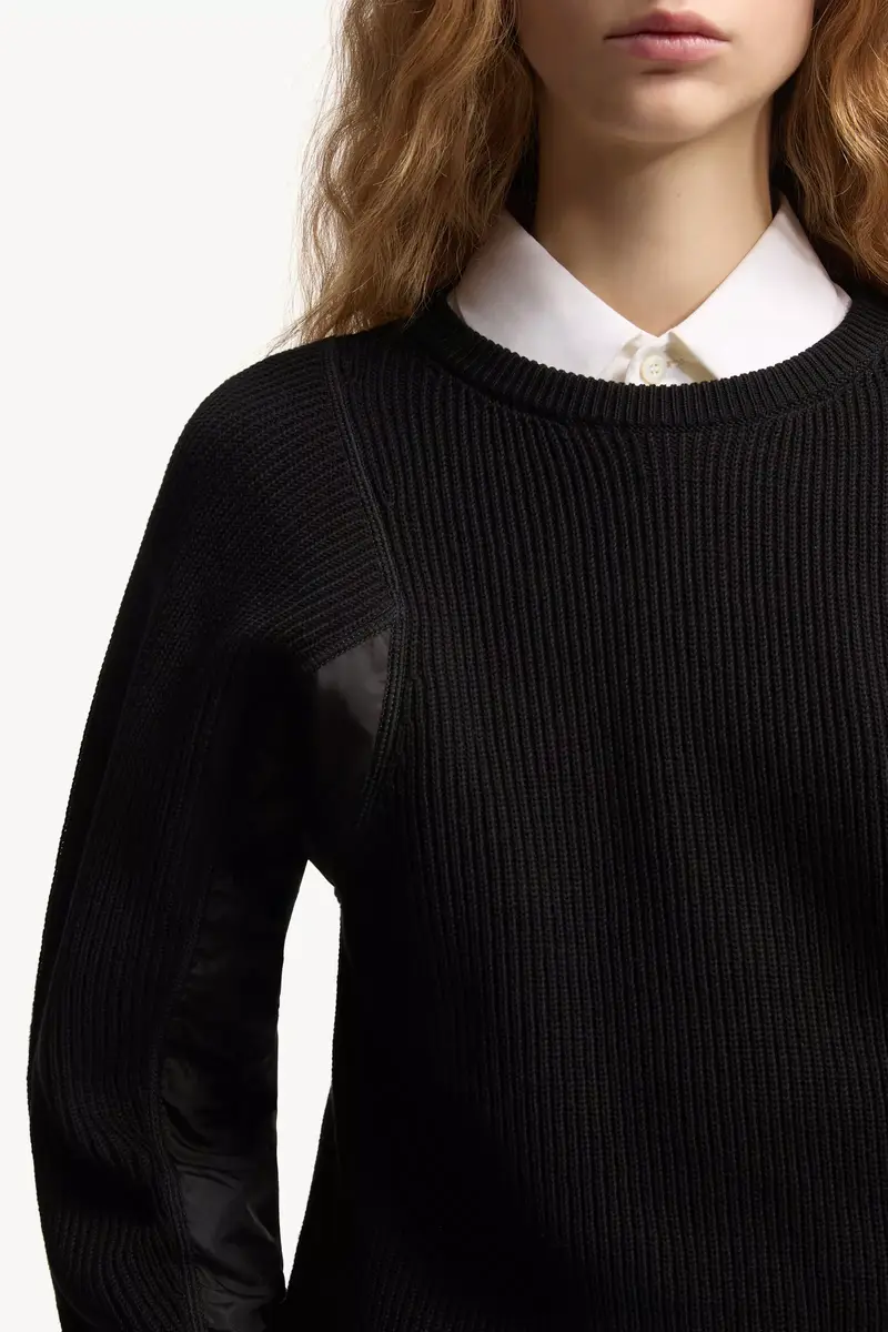Moncler Cotton Sweater | Thumbnail 7 Moncler Cotton Sweater | Thumbnail 7