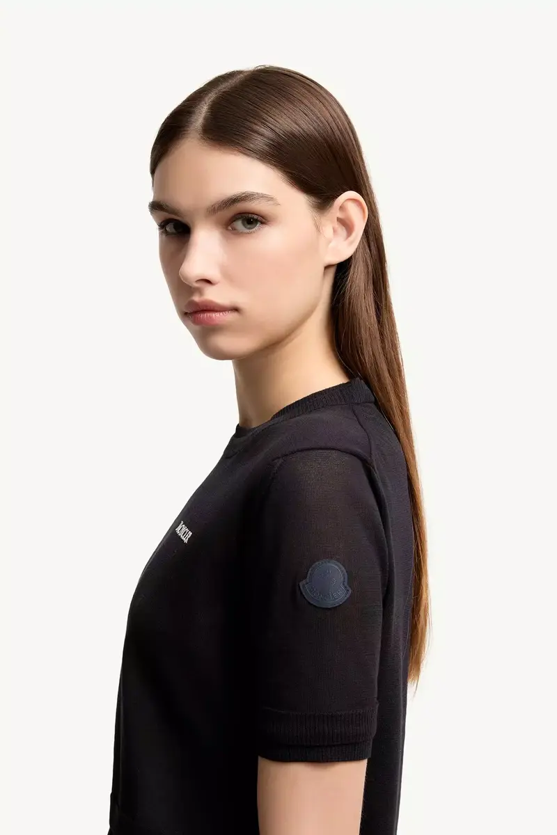 Moncler Double-trimmed Cotton T-shirt | Thumbnail 4