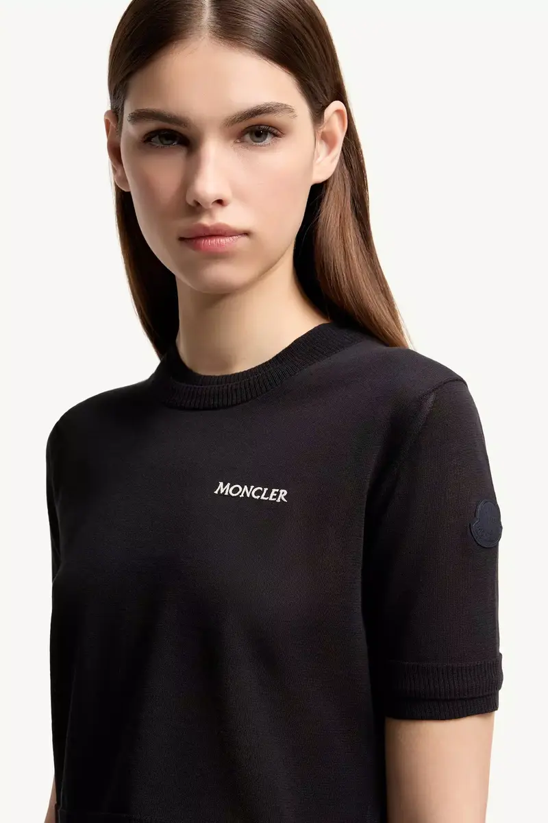 Moncler Double-trimmed Cotton T-shirt | Thumbnail 7