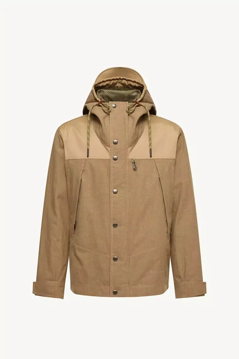 Moncler Grenoble Givors Linen Hooded Jacket | Thumbnail 2 Moncler Grenoble Givors Linen Hooded Jacket | Thumbnail 2