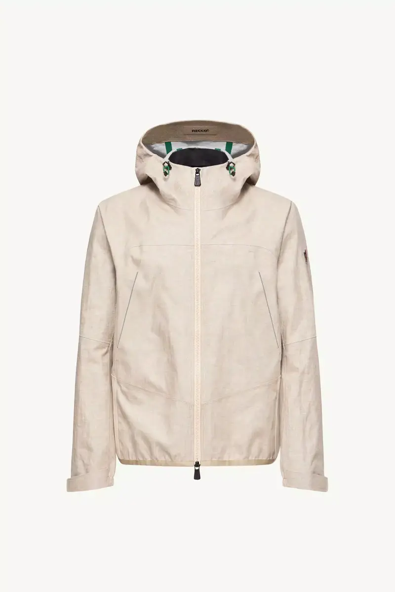 Moncler Grenoble Blagnac Linen Hooded Jacket | Thumbnail 2 Moncler Grenoble Blagnac Linen Hooded Jacket | Thumbnail 2