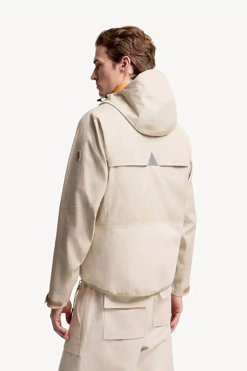 Moncler Grenoble Blagnac Linen Hooded Jacket | Thumbnail 6 Moncler Grenoble Blagnac Linen Hooded Jacket | Thumbnail 6