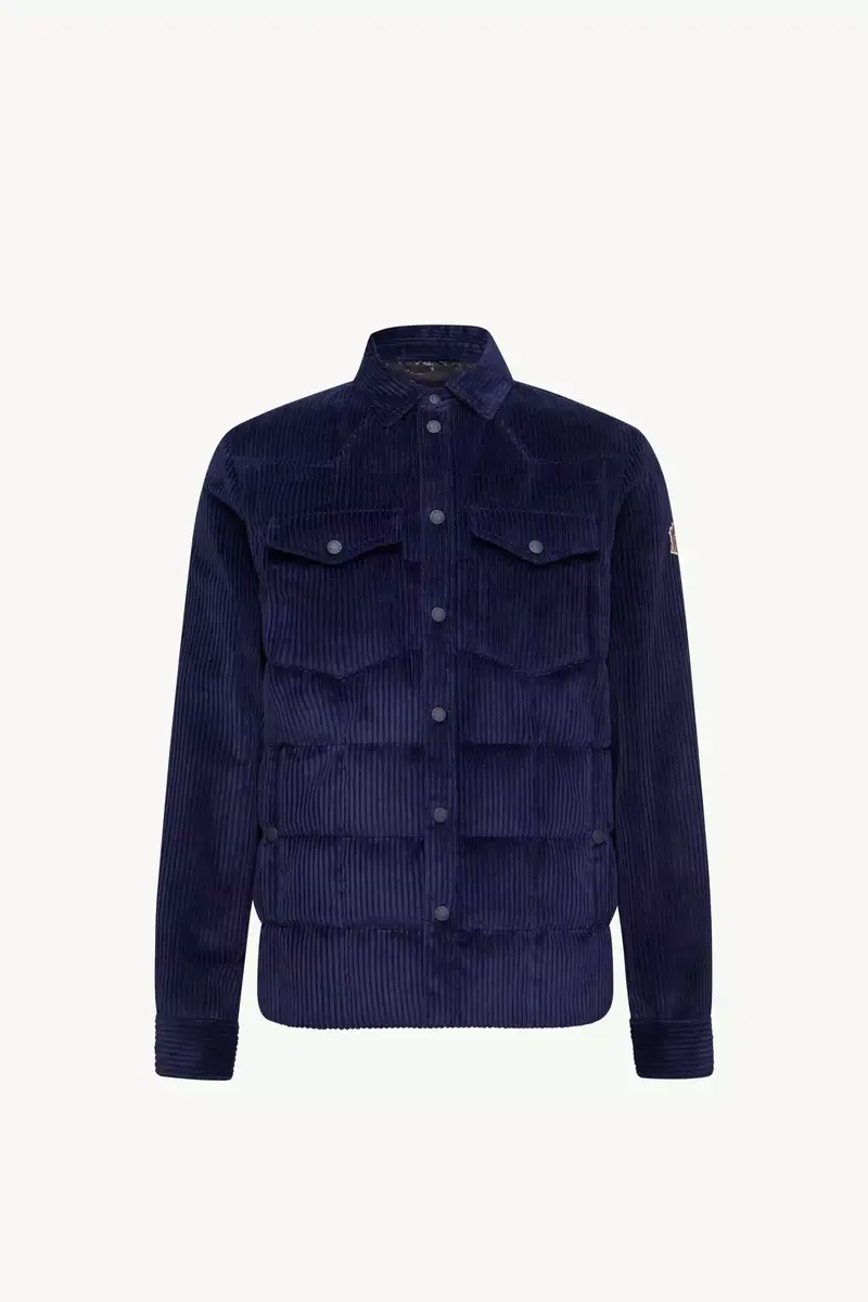 Moncler Grenoble Gelt Corduroy Down Shirt Jacket | Thumbnail 2