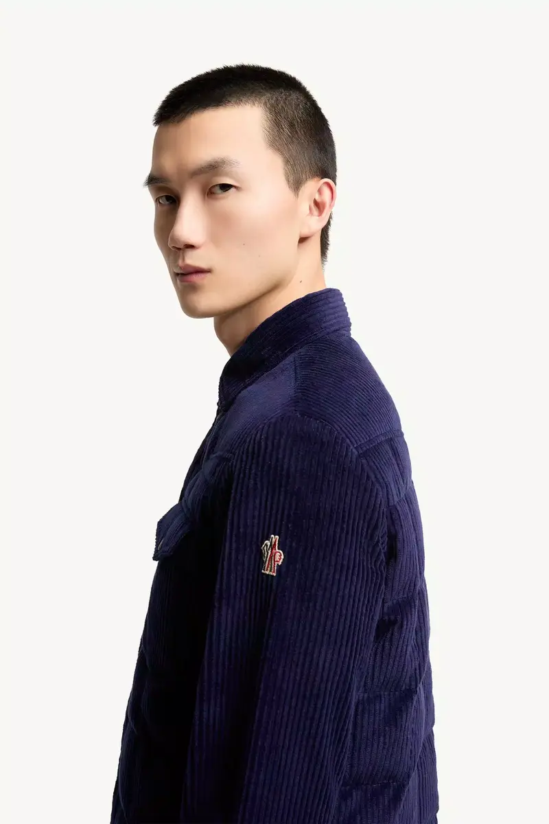 Moncler Grenoble Gelt Corduroy Down Shirt Jacket | Thumbnail 4