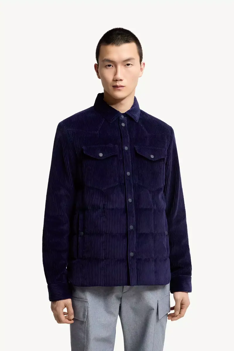 Moncler Grenoble Gelt Corduroy Down Shirt Jacket | Thumbnail 5