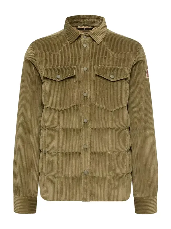 Gelt Corduroy Down Shirt Jacket
