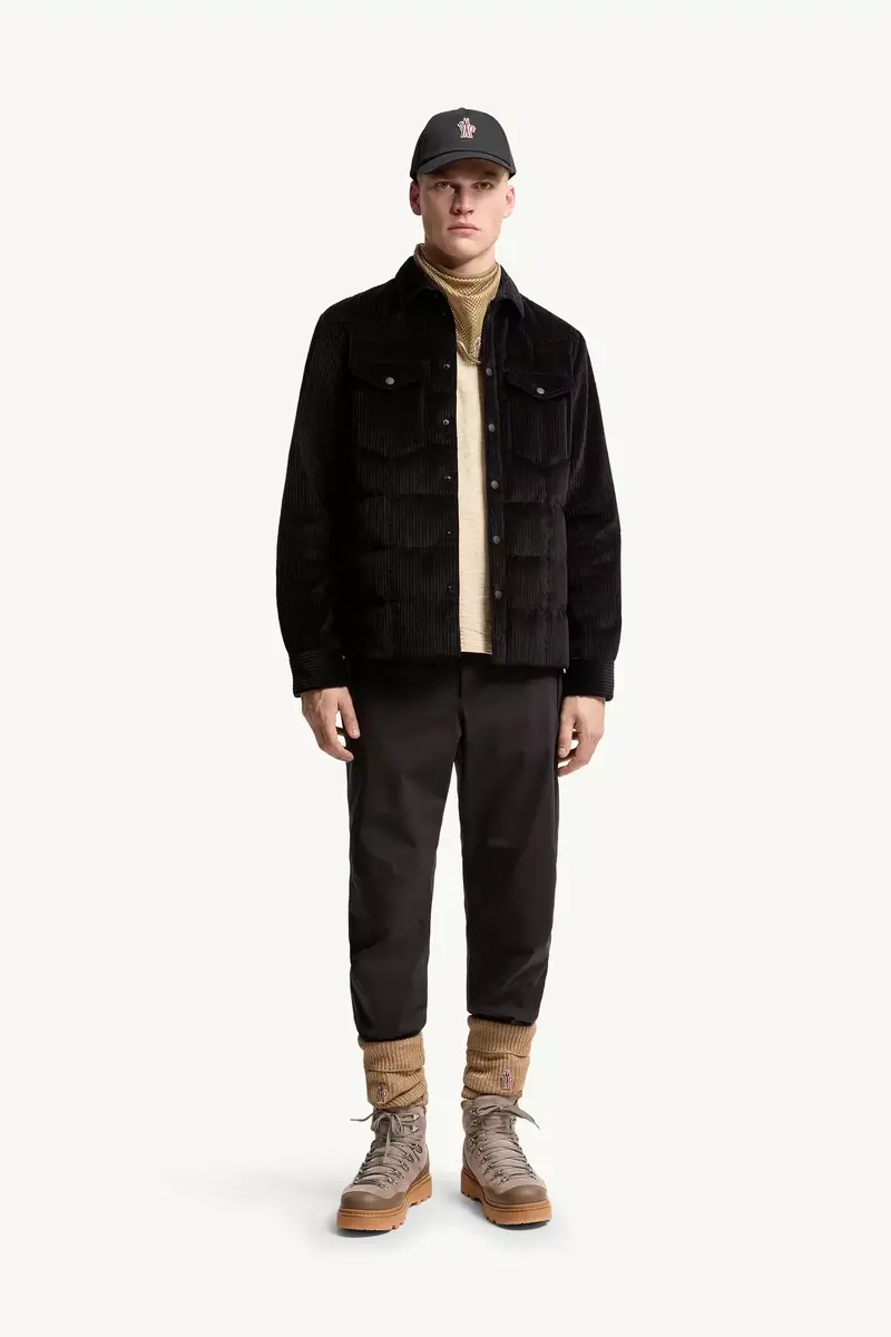 Moncler Grenoble Gelt Corduroy Down Shirt Jacket | Thumbnail 3