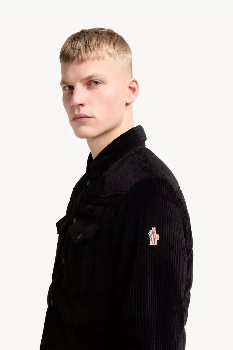 Moncler Grenoble Gelt Corduroy Down Shirt Jacket | Thumbnail 4