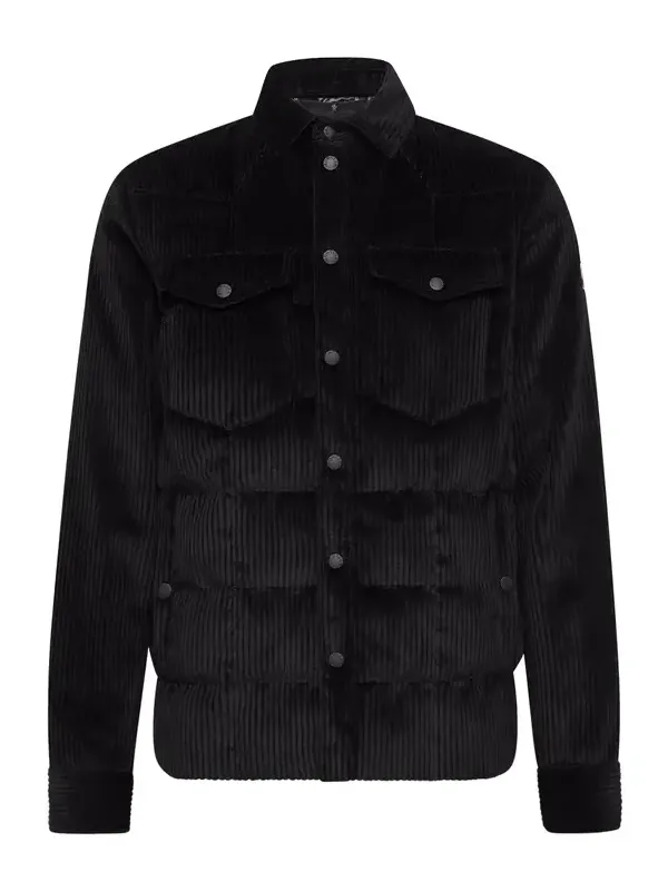 Moncler Grenoble Gelt Corduroy Down Shirt Jacket