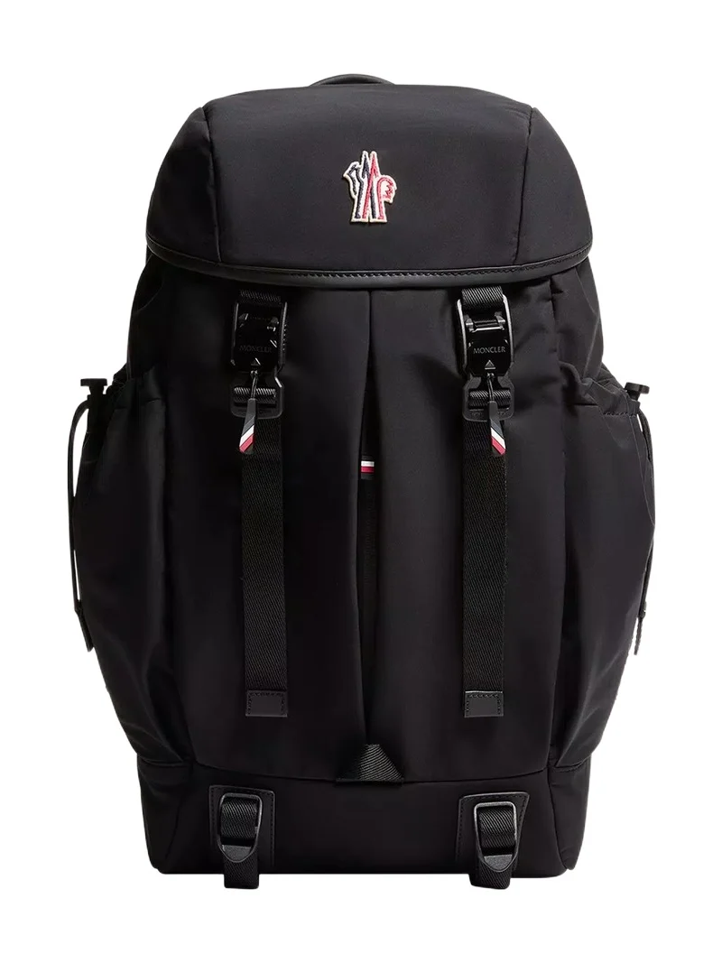 Moncler Grenoble Leather-trimmed Backpack