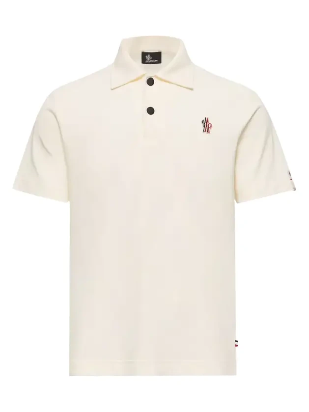 Moncler Grenoble Logo Patch Polo Shirt