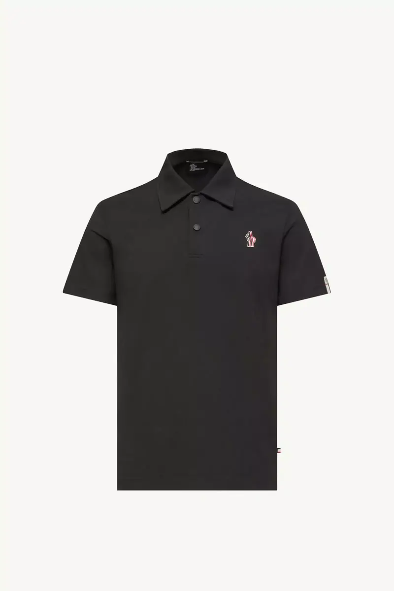 Moncler Grenoble Logo Patch Polo Shirt | Thumbnail 2 Moncler Grenoble Logo Patch Polo Shirt | Thumbnail 2