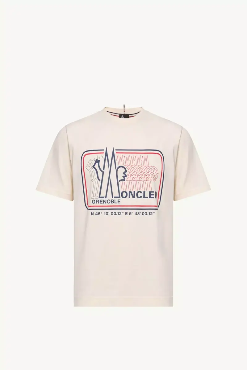 Moncler Grenoble Logo Cotton Blend T-shirt | Thumbnail 2 Moncler Grenoble Logo Cotton Blend T-shirt | Thumbnail 2