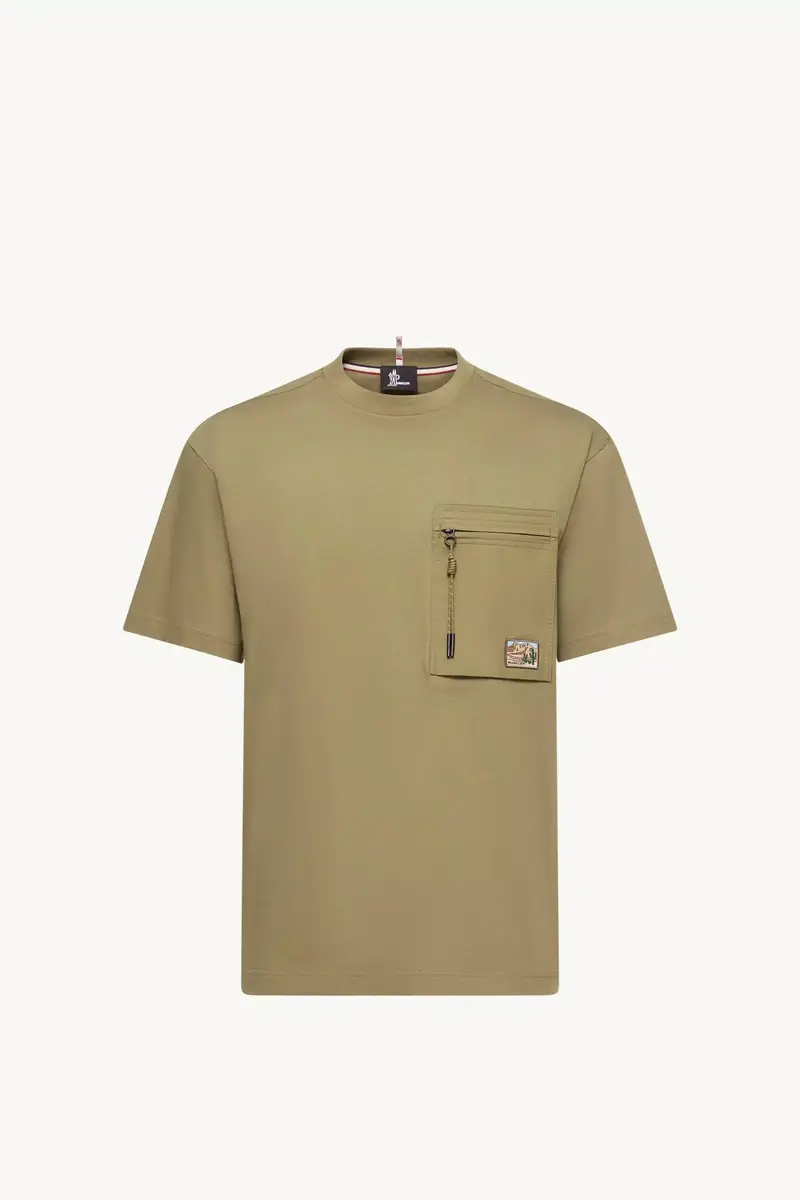 Moncler Grenoble Utility Pocket Cotton T-shirt | Thumbnail 2