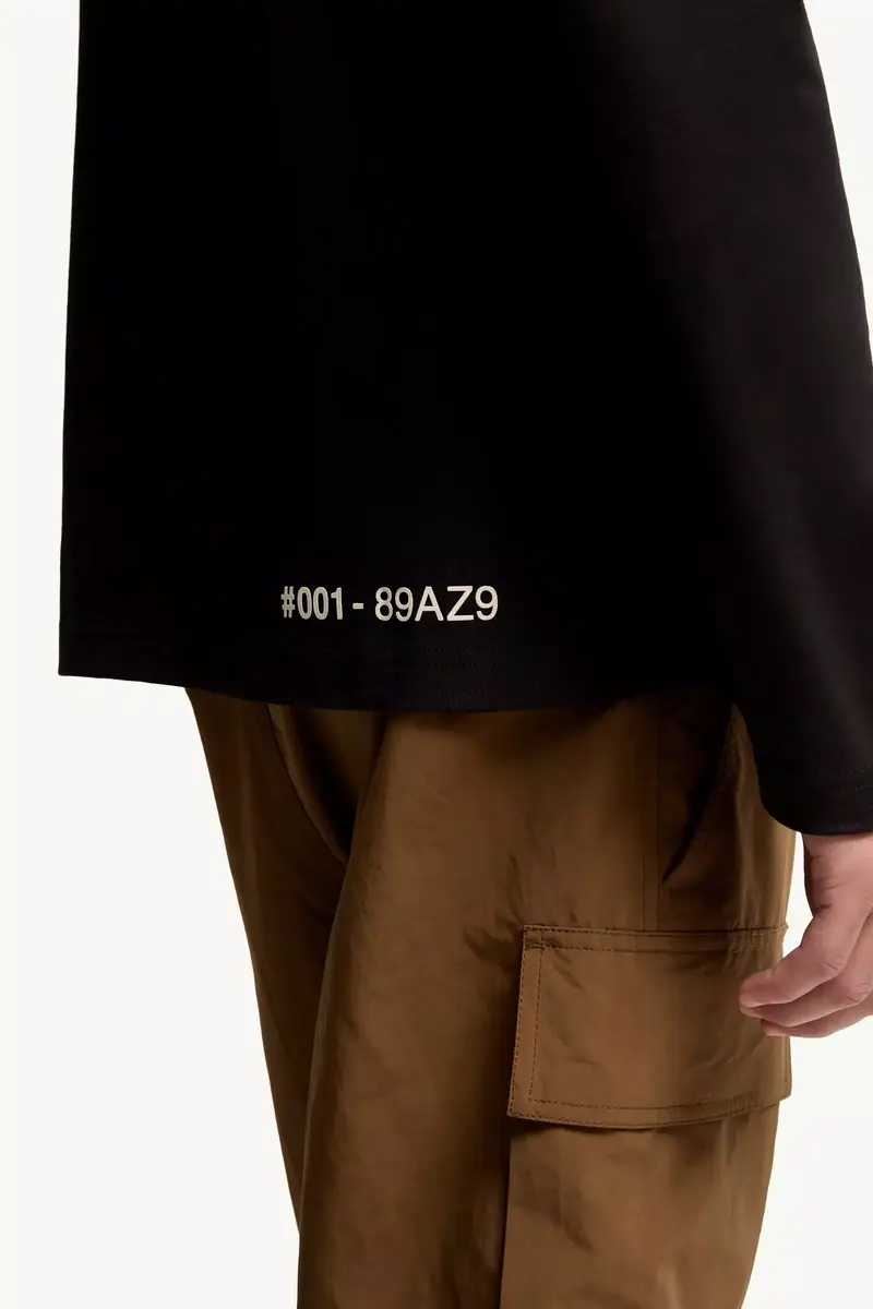 Moncler Grenoble Logo Long Sleeve Cotton T-shirt | Thumbnail 7 Moncler Grenoble Logo Long Sleeve Cotton T-shirt | Thumbnail 7