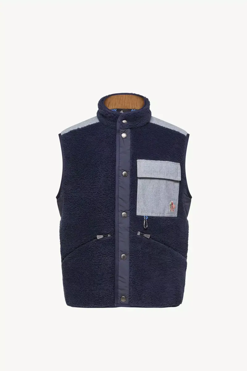 Moncler Grenoble Teddy & Chambray Vest | Thumbnail 2