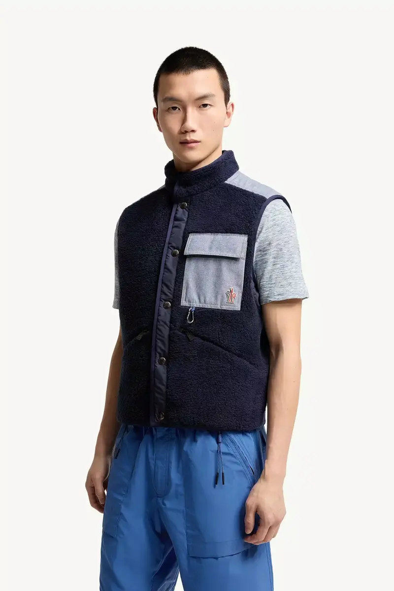 Moncler Grenoble Teddy & Chambray Vest | Thumbnail 5
