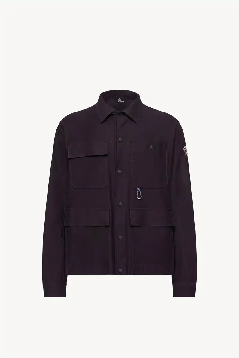 Moncler Grenoble Cotton Gabardine Shirt Jacket | Thumbnail 2 Moncler Grenoble Cotton Gabardine Shirt Jacket | Thumbnail 2