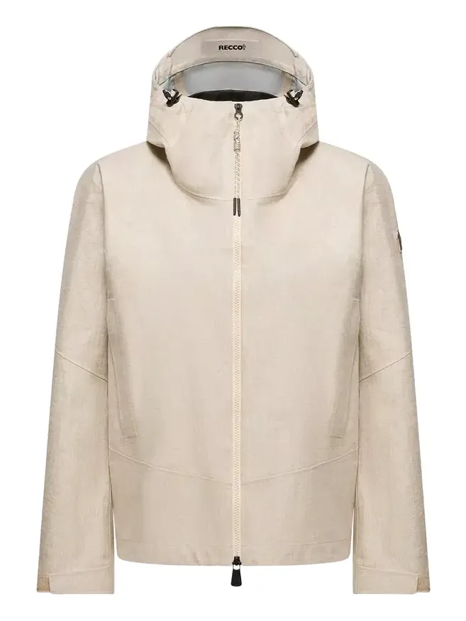 Chartres Linen Blend Hooded Jacket Chartres Linen Blend Hooded Jacket