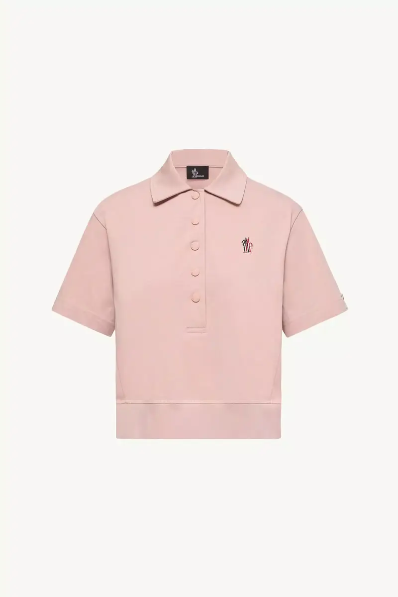 Moncler Grenoble Logo Patch Cotton Polo Shirt | Thumbnail 2 Moncler Grenoble Logo Patch Cotton Polo Shirt | Thumbnail 2