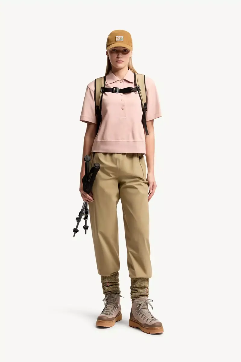 Moncler Grenoble Logo Patch Cotton Polo Shirt | Thumbnail 3 Moncler Grenoble Logo Patch Cotton Polo Shirt | Thumbnail 3