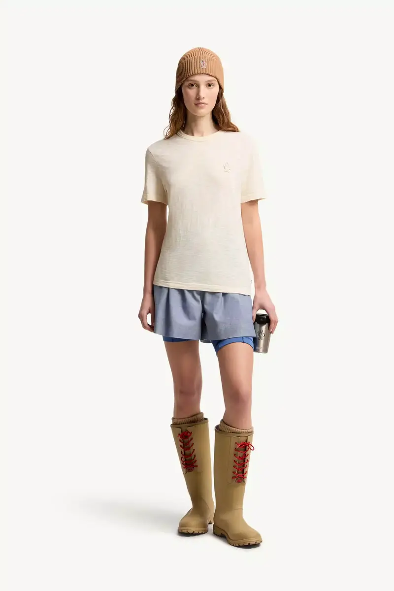 Moncler Grenoble Logo Patch Cotton T-shirt | Thumbnail 2