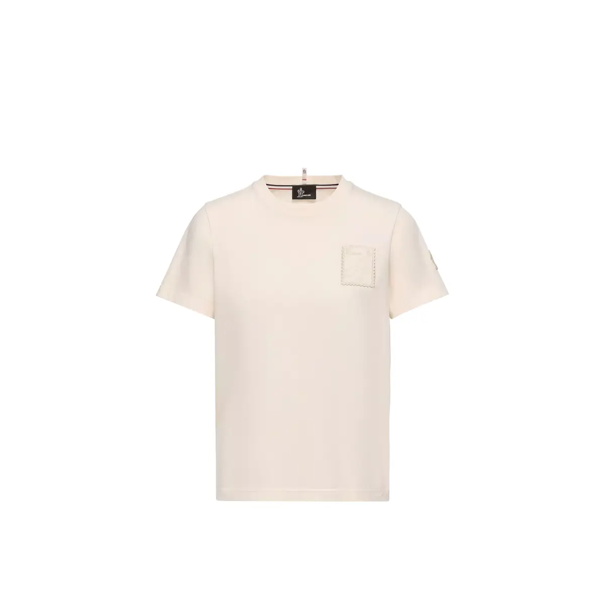 Botanical Patch Cotton Blend T-shirt Botanical Patch Cotton Blend T-shirt