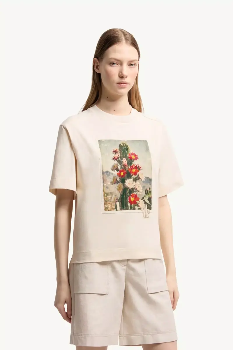 Moncler Grenoble Landscape Print Cotton T-shirt | Thumbnail 5 Moncler Grenoble Landscape Print Cotton T-shirt | Thumbnail 5