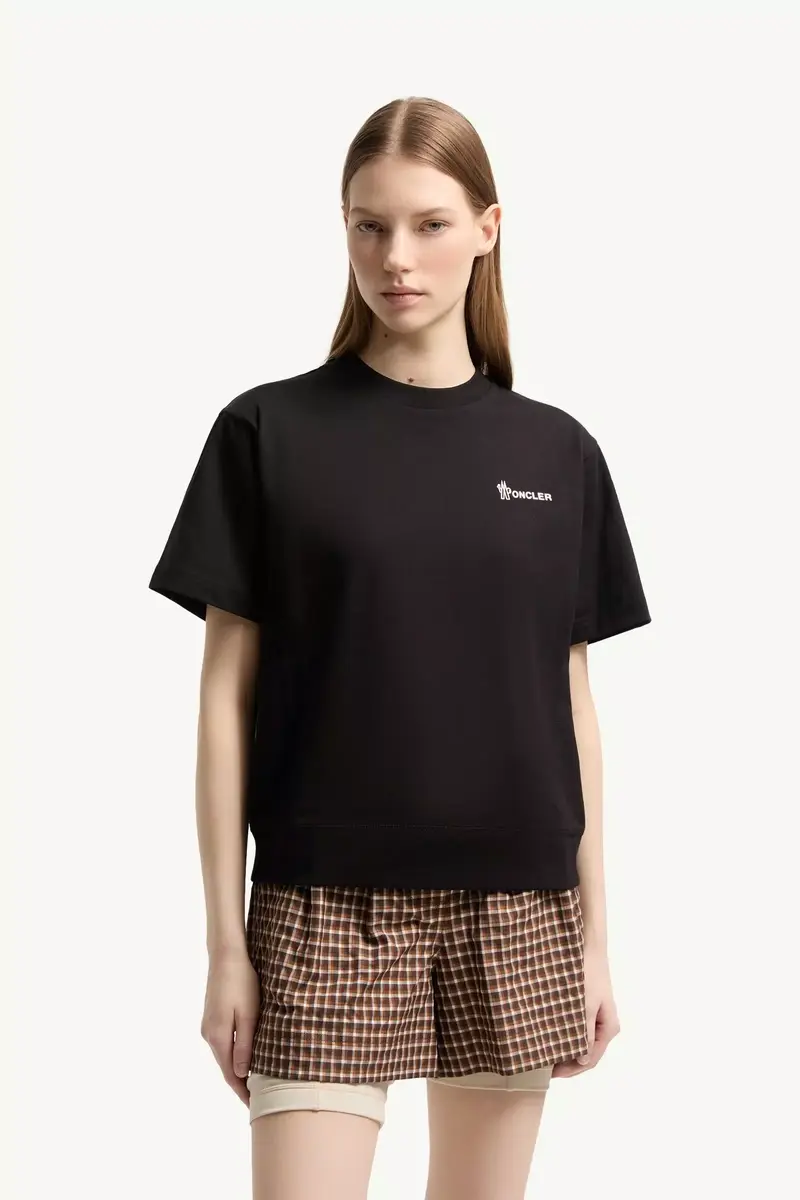 Moncler Grenoble Logo Cotton T-shirt | Thumbnail 5 Moncler Grenoble Logo Cotton T-shirt | Thumbnail 5