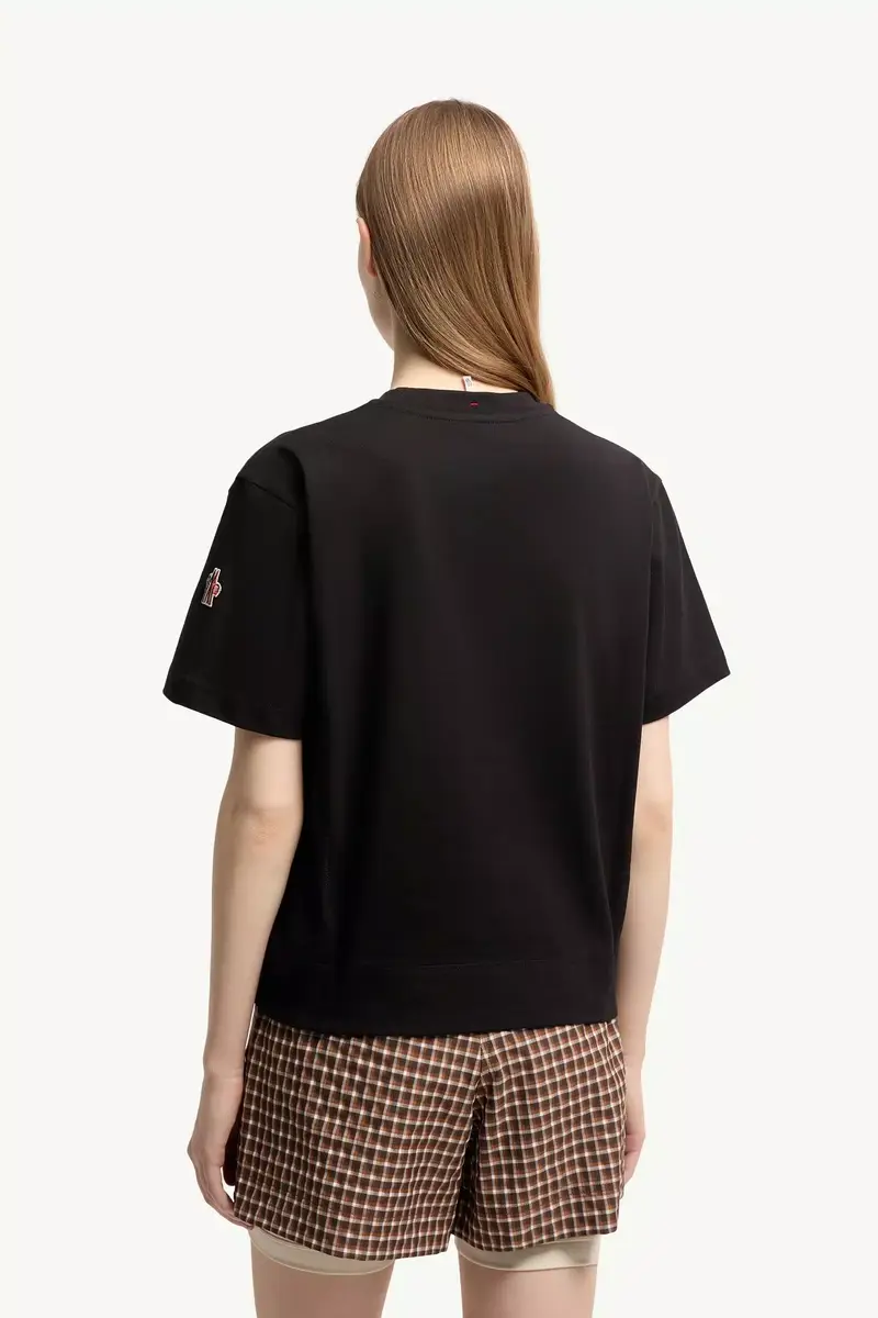Moncler Grenoble Logo Cotton T-shirt | Thumbnail 6 Moncler Grenoble Logo Cotton T-shirt | Thumbnail 6