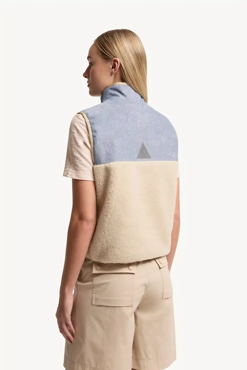 Moncler Grenoble Teddy & Chambray Vest | Thumbnail 6 Moncler Grenoble Teddy & Chambray Vest | Thumbnail 6