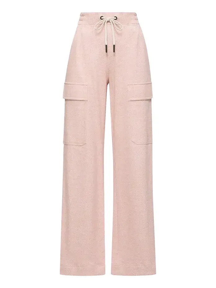 Moncler Grenoble Linen & Cotton Blend Sweatpants