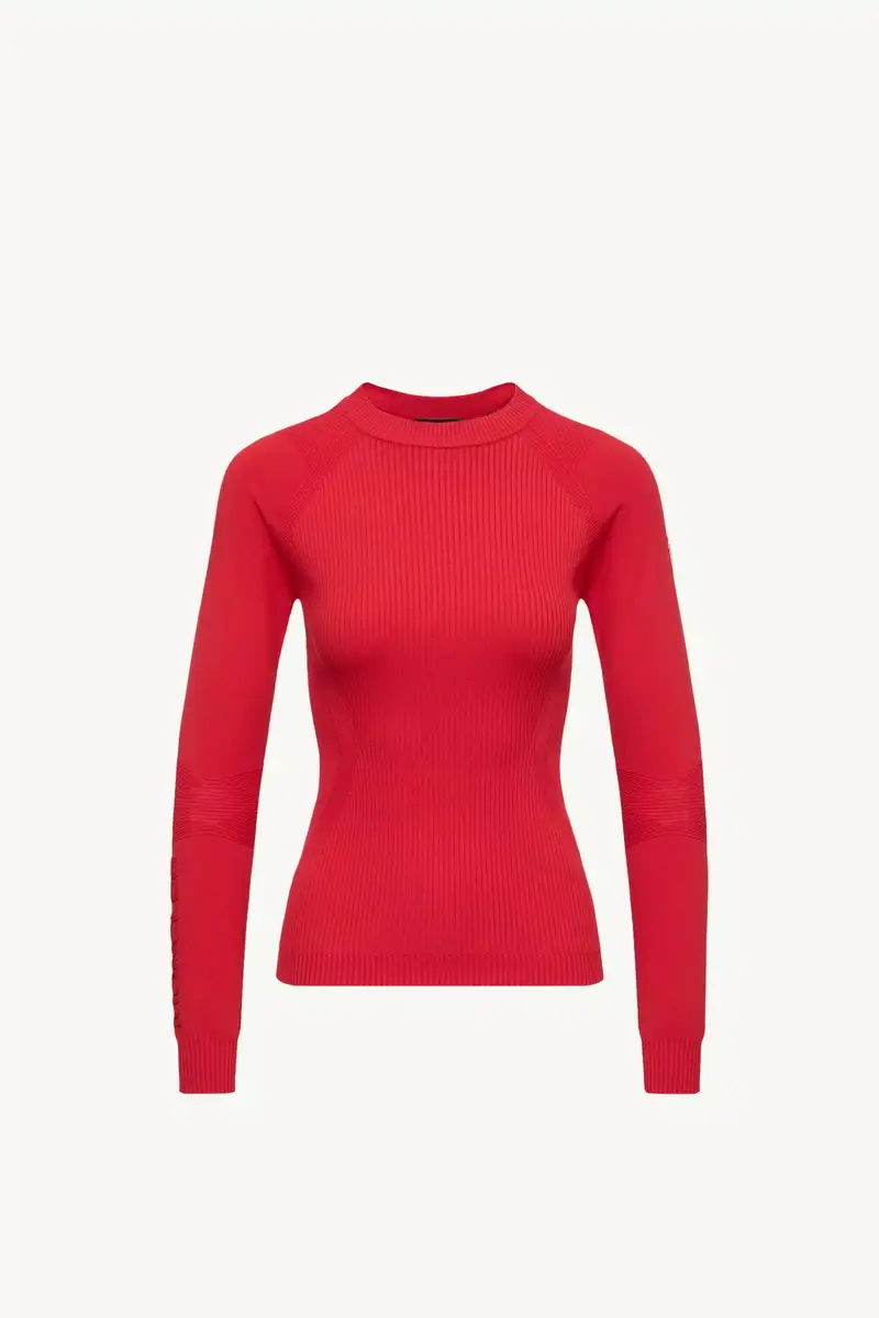 Moncler Grenoble Crêpe Viscose Blend Sweater | Thumbnail 2 Moncler Grenoble Crêpe Viscose Blend Sweater | Thumbnail 2