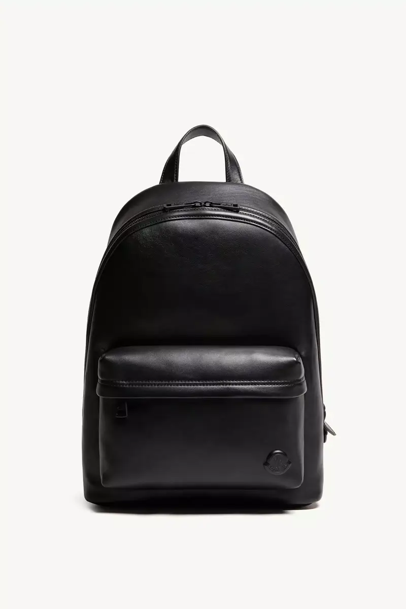 Moncler Carlo Leather Backpack | Thumbnail 2 Moncler Carlo Leather Backpack | Thumbnail 2