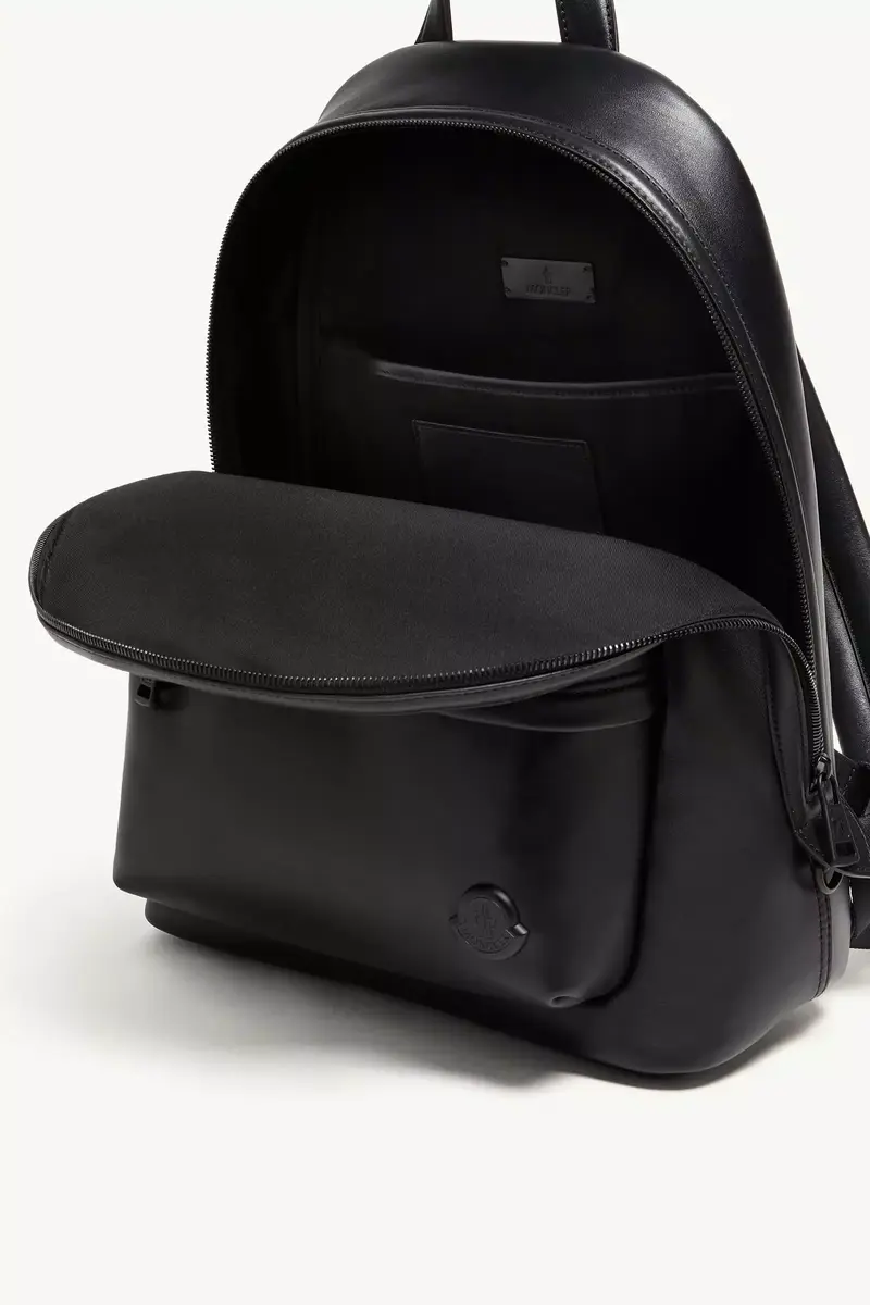 Moncler Carlo Leather Backpack | Thumbnail 6 Moncler Carlo Leather Backpack | Thumbnail 6