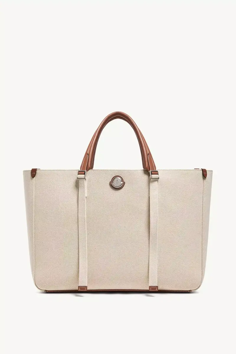 Moncler Carlo Canvas Tote Bag | Thumbnail 2 Moncler Carlo Canvas Tote Bag | Thumbnail 2