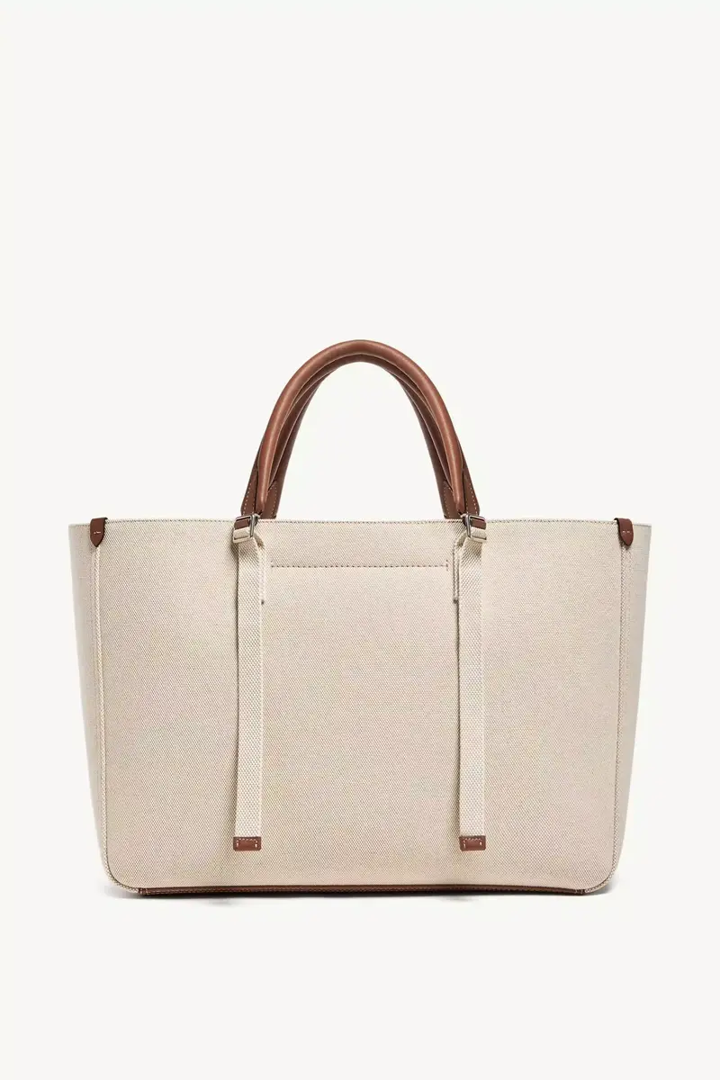 Moncler Carlo Canvas Tote Bag | Thumbnail 5 Moncler Carlo Canvas Tote Bag | Thumbnail 5