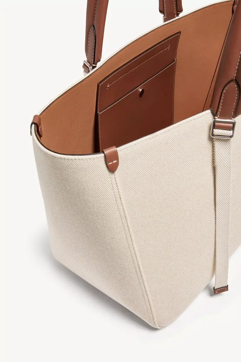 Moncler Carlo Canvas Tote Bag | Thumbnail 6 Moncler Carlo Canvas Tote Bag | Thumbnail 6