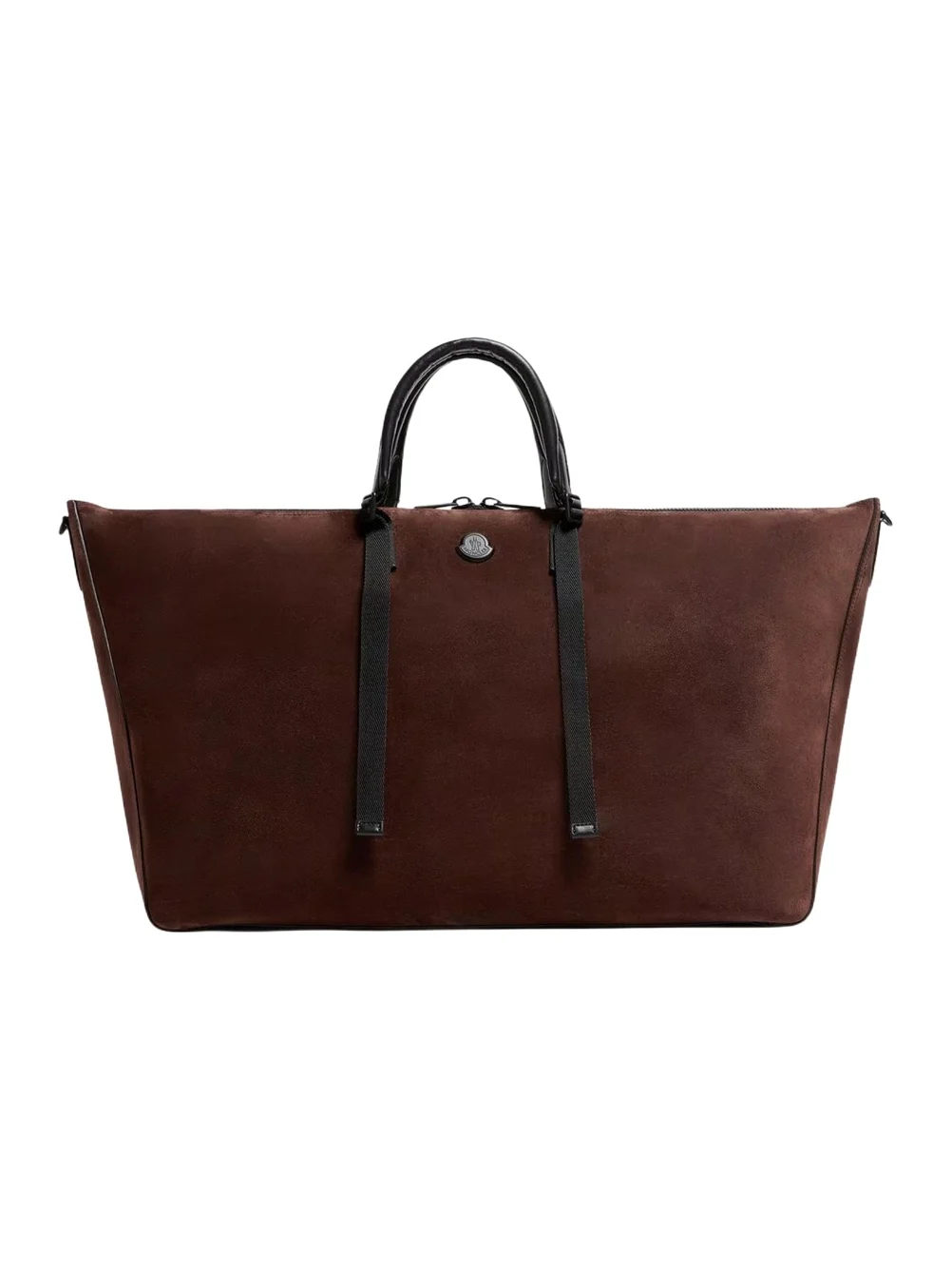 Moncler Carlo Suede Duffle Bag