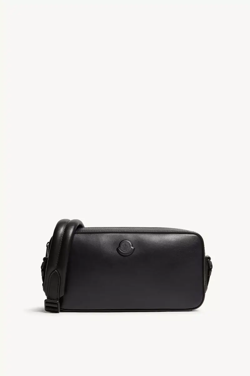 Moncler Carlo Leather Crossbody Bag | Thumbnail 2 Moncler Carlo Leather Crossbody Bag | Thumbnail 2
