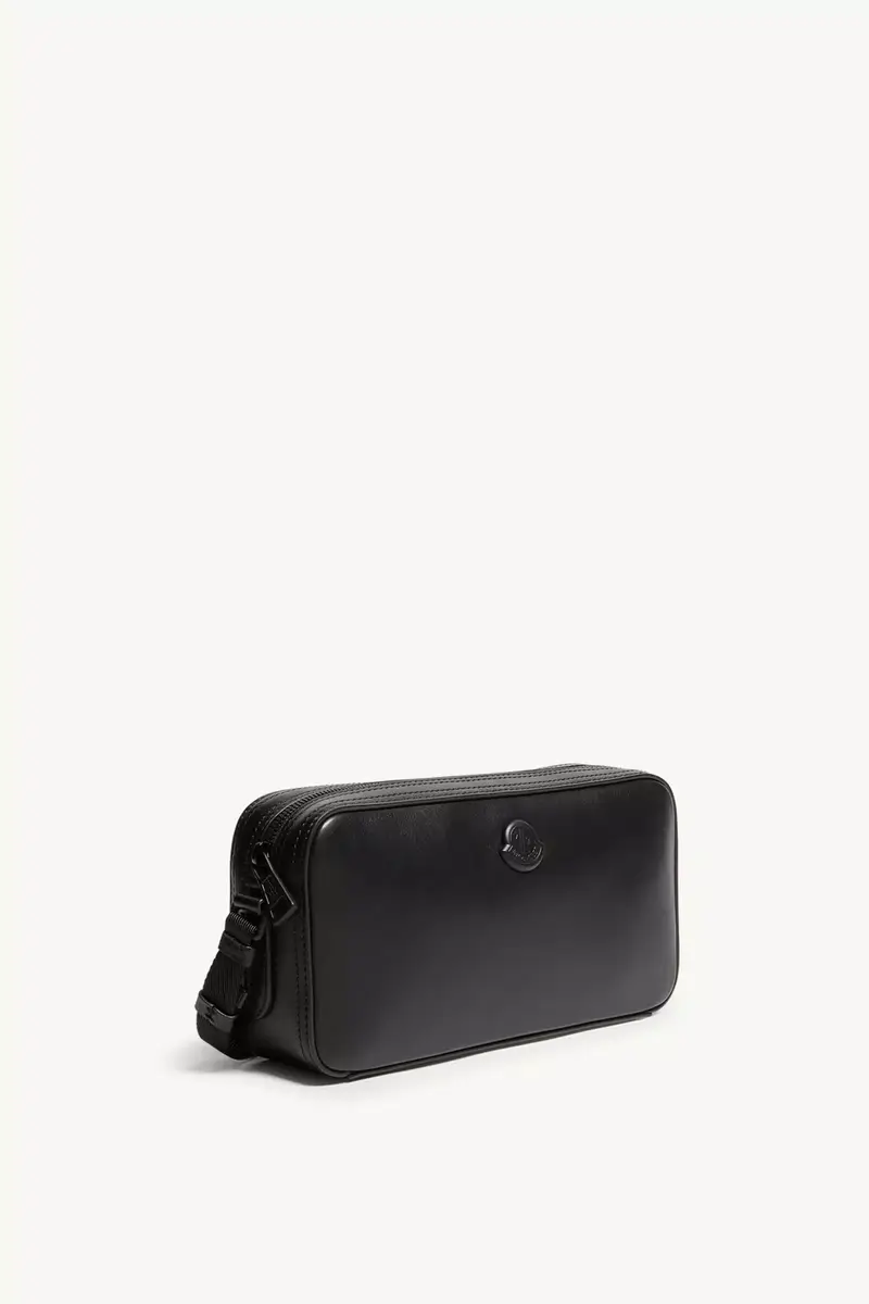 Moncler Carlo Leather Crossbody Bag | Thumbnail 4 Moncler Carlo Leather Crossbody Bag | Thumbnail 4