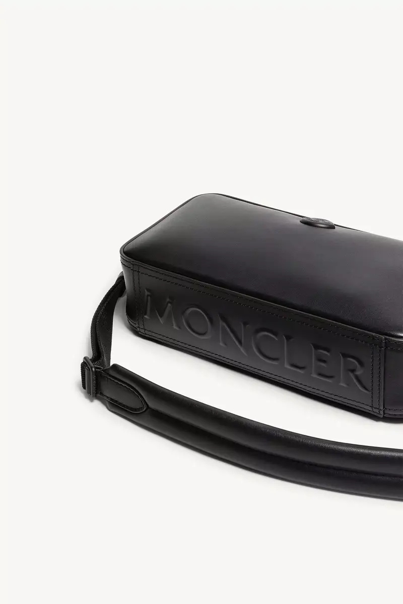 Moncler Carlo Leather Crossbody Bag | Thumbnail 7 Moncler Carlo Leather Crossbody Bag | Thumbnail 7