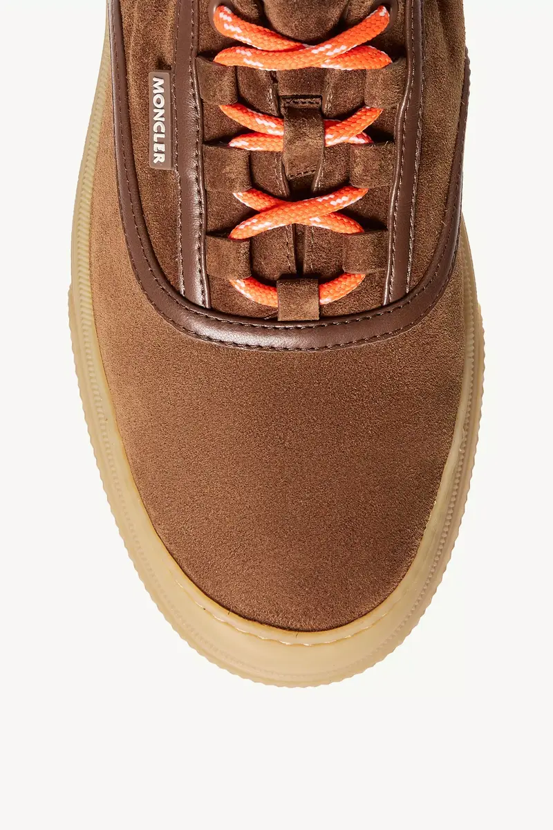 Moncler Vera Leisure Suede Sneakers | Thumbnail 4 Moncler Vera Leisure Suede Sneakers | Thumbnail 4