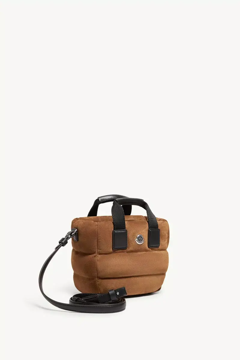 Moncler Caradoc Micro Suede Tote Bag | Thumbnail 4 Moncler Caradoc Micro Suede Tote Bag | Thumbnail 4