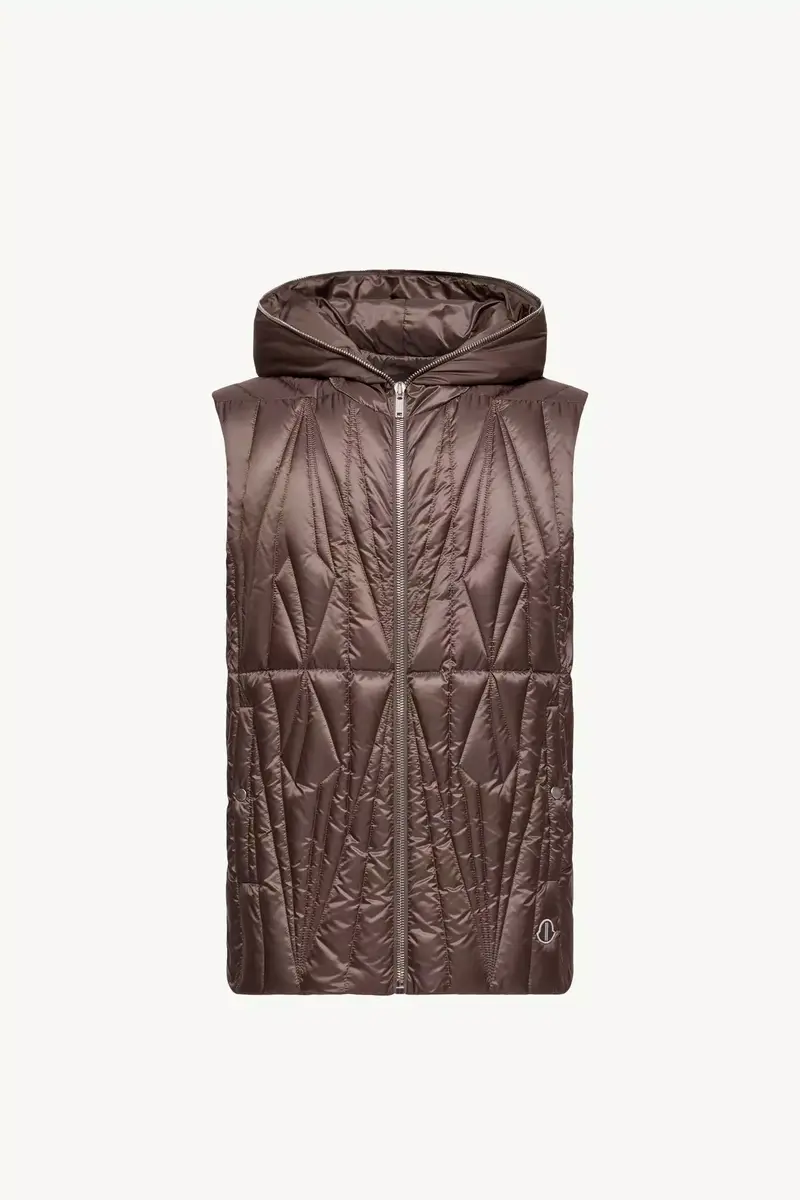 Moncler + Rick Owens Geocamo Ziplock Hooded Down Vest | Thumbnail 2 Moncler + Rick Owens Geocamo Ziplock Hooded Down Vest | Thumbnail 2