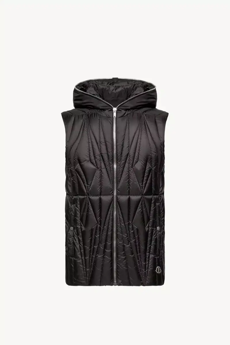 Moncler + Rick Owens Geocamo Ziplock Hooded Down Vest | Thumbnail 2 Moncler + Rick Owens Geocamo Ziplock Hooded Down Vest | Thumbnail 2